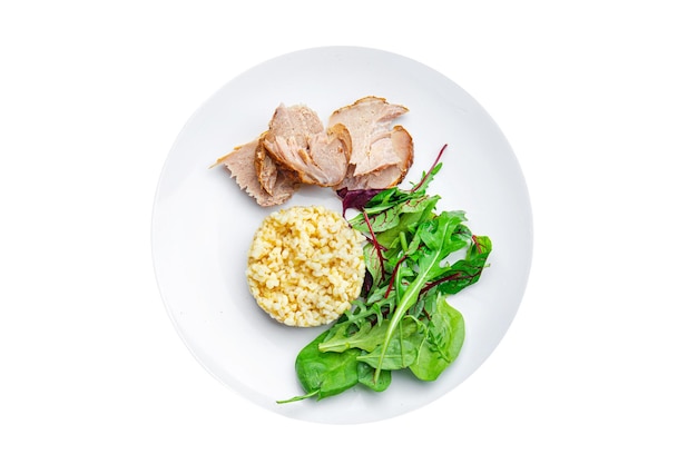 szybkie danie na talerzu